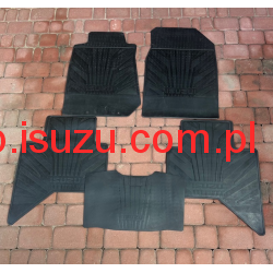 Dywaniki gumowe przód i tył ISUZU D-MAX MY2017