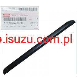 Uszczelka zewnętrzna szyby tylnej-prawa ISUZU D-MAX, RODEO