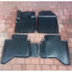 Wykładziny gumowe przód i tył ISUZU D-MAX MY2024